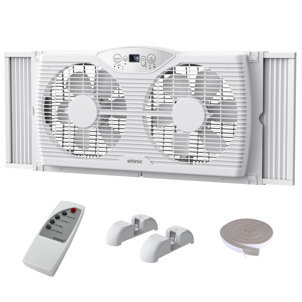 9'' Window Fan with Thermostat K11735