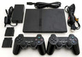 PS2 Slim Gaming Console with 2 Wireless Controllers I2072