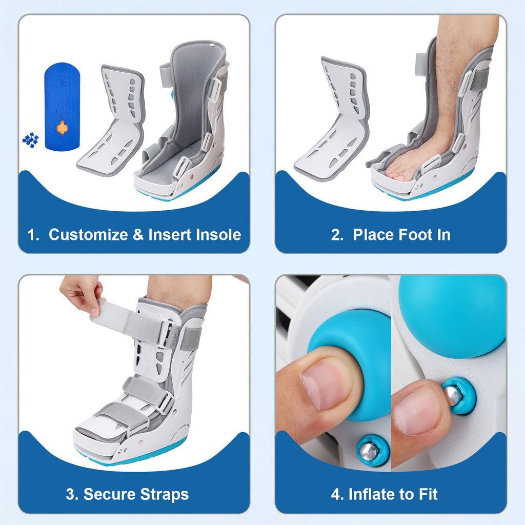 Small Air Cam Walker Fracture Boot with Decompression Insole R128860