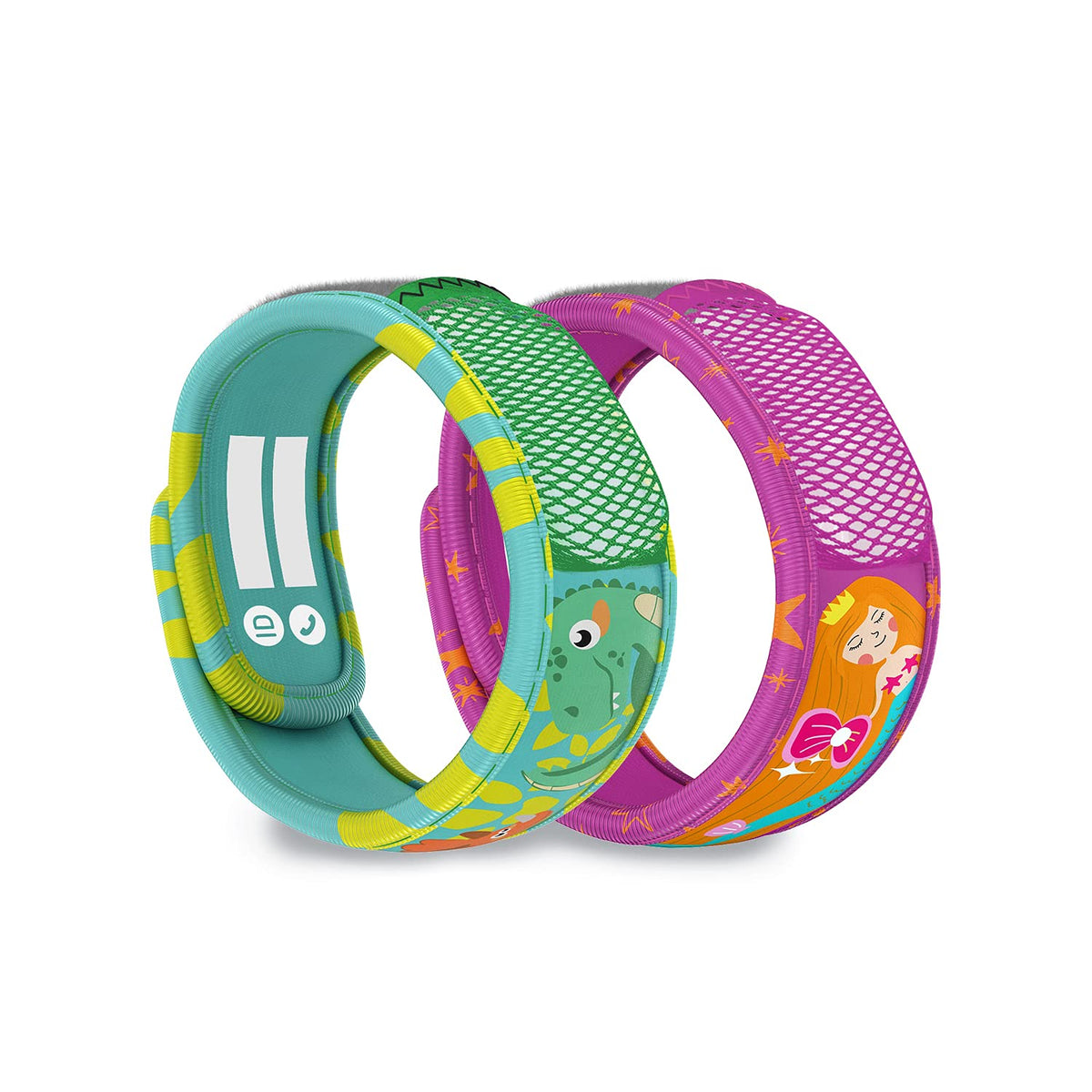 Mosquito Repellent Pack - 2 Kids Wristbands & 2 Refills O66024