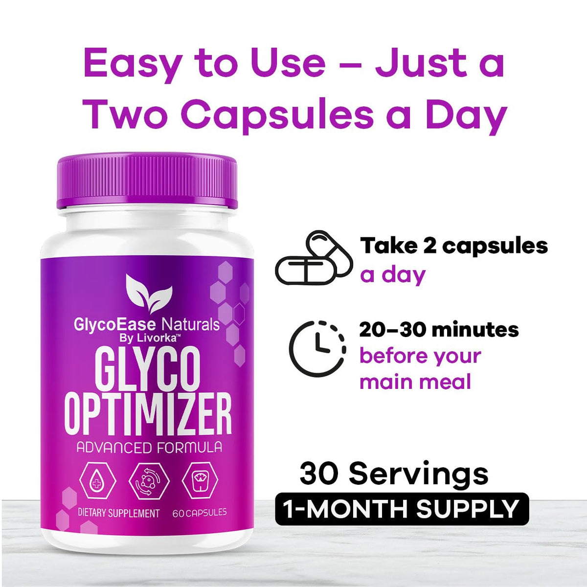 Natural Supplement 60 Capsules U867