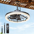 20" Outdoor Ceiling Fan with Light Q860