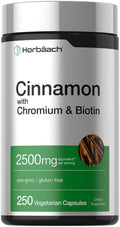 Cinnamon with Chromium & Biotin 250 Capsules Z31122