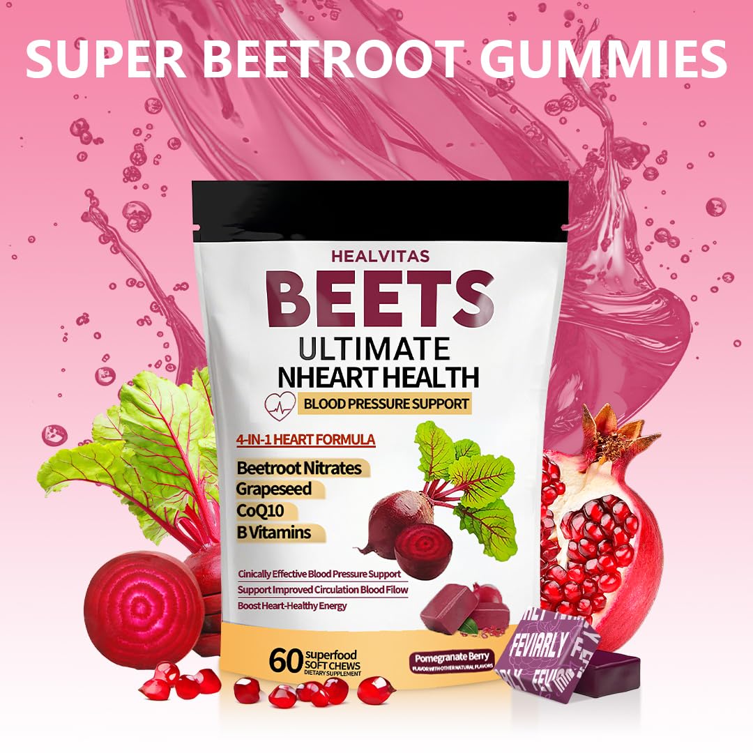 Beets Soft Chews 60ct A4465