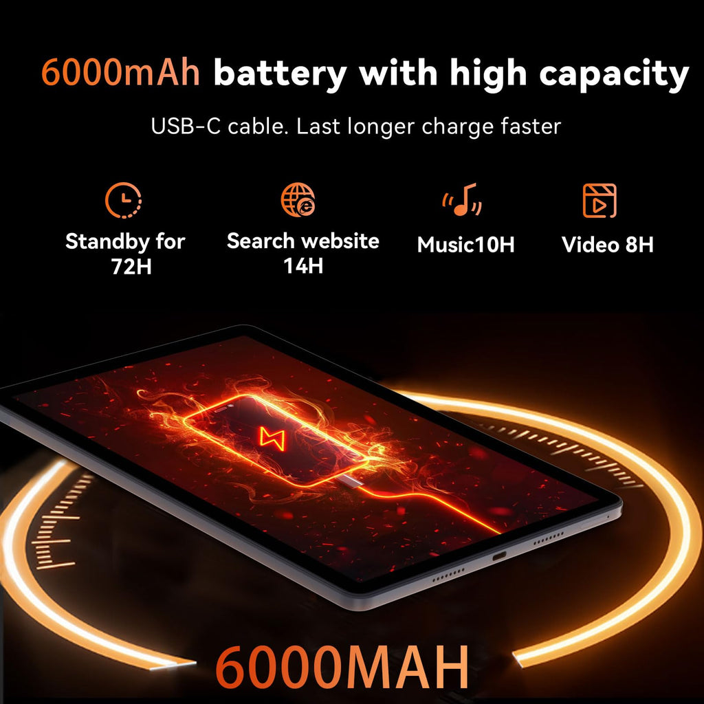10 Inch Android 16 Tablet 32GB RAM 128GB ROM Y388596