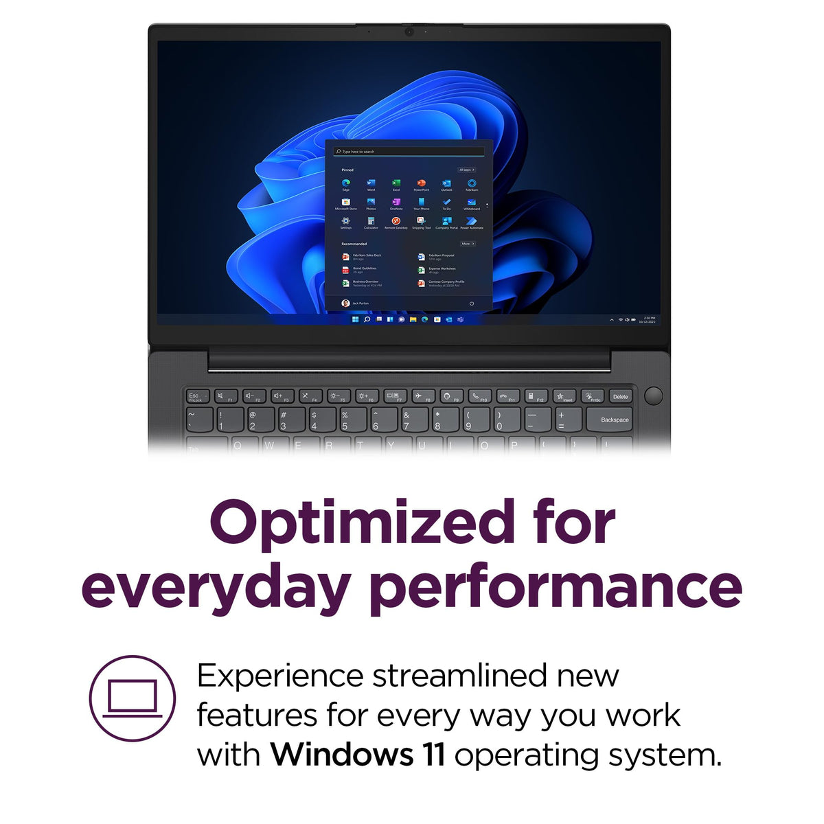 14" Laptop Intel Core i7 8GB RAM 256GB Storage Windows 11 Home C473