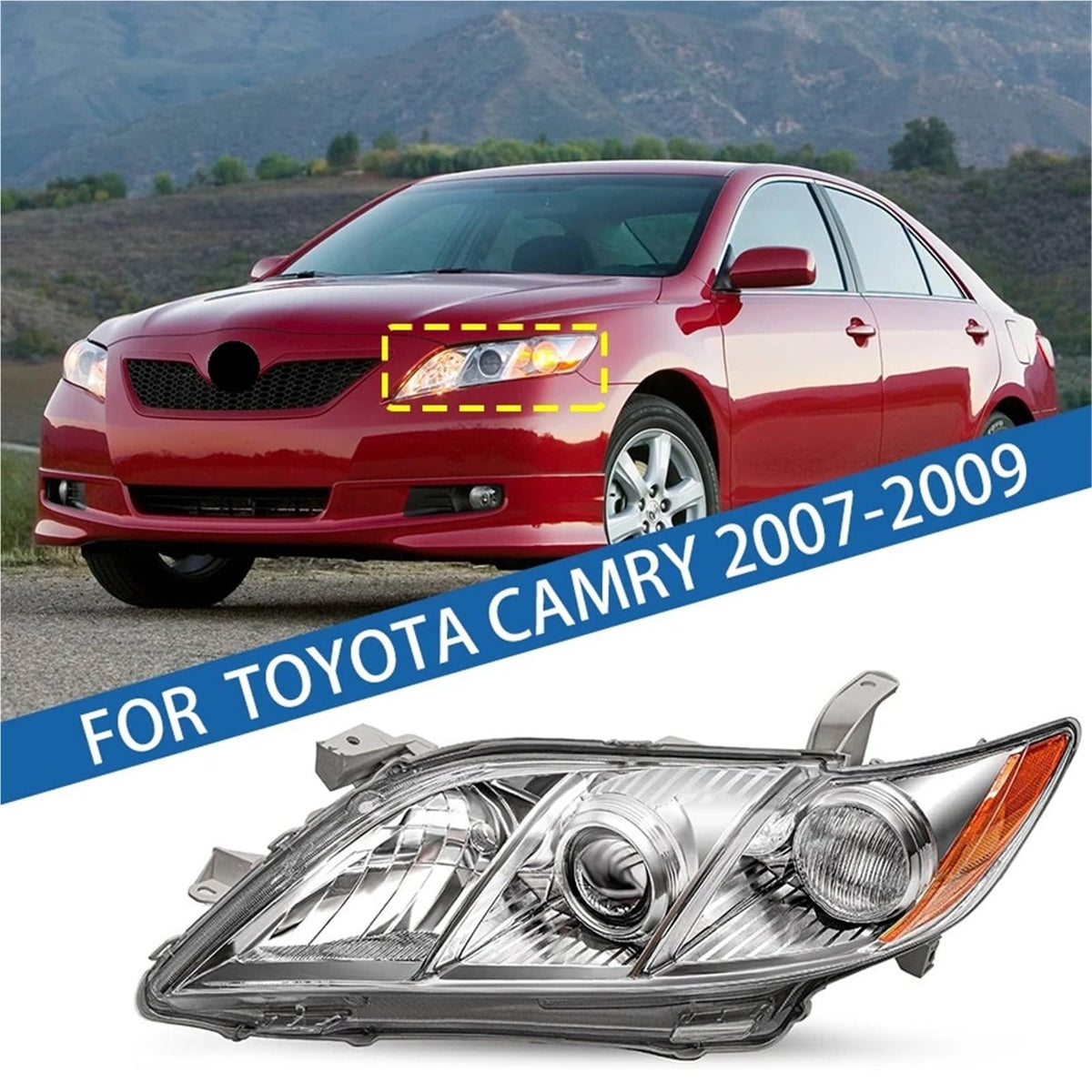 Front Bumper Head Light Headlamp Turn Signal Light Left S9234