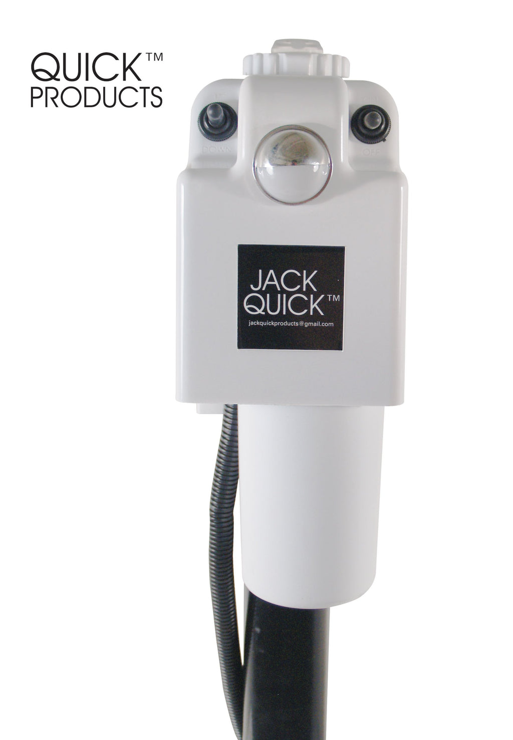 Electric Tongue Jack with 7-Way Plug, White Y283129