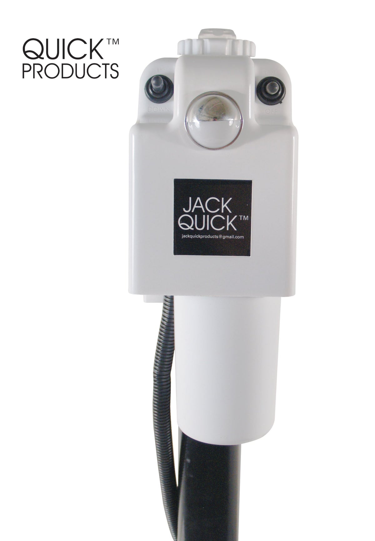Electric Tongue Jack with 7-Way Plug, White Y283129