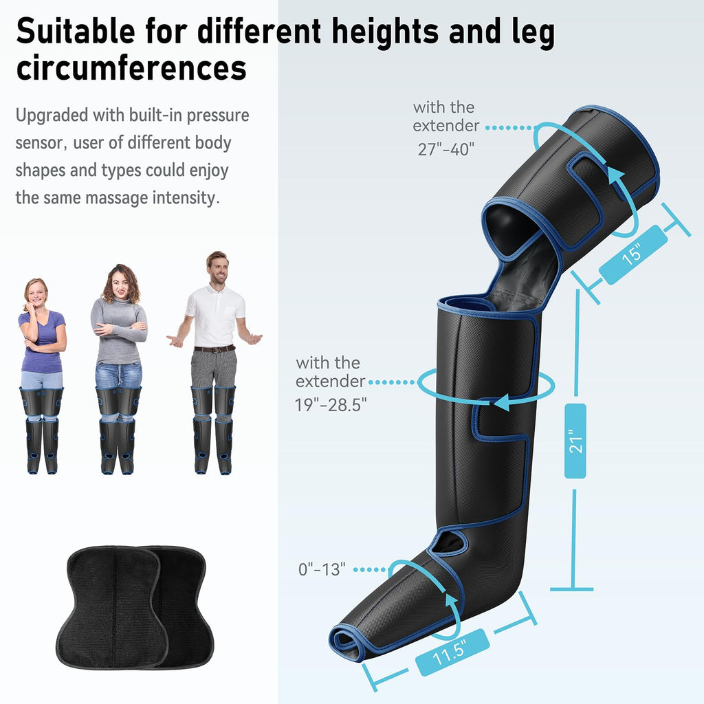 Leg Massager with Heat and Compression T758
