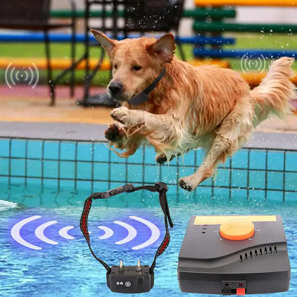 Electric In-Ground Dog Fence Waterproof Shock Collar F433