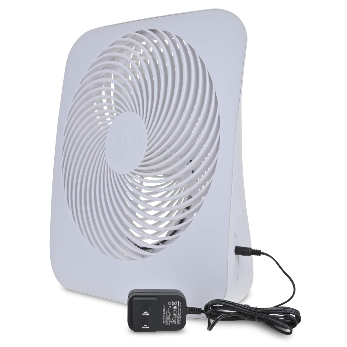 10 in Portable 2-Speed Desk Fan White H329758