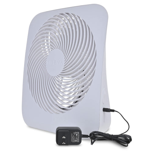 10 in Portable 2-Speed Desk Fan White H329758