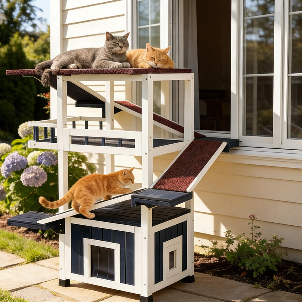 4-Tier Outdoor Cat Tree X8641