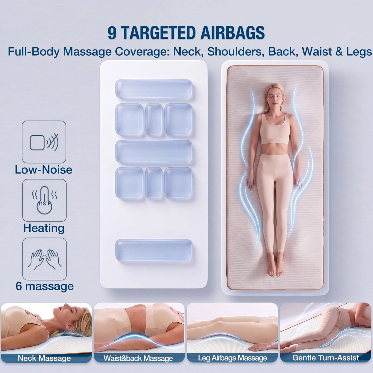 Twin XL Heating Massage Mat R92478