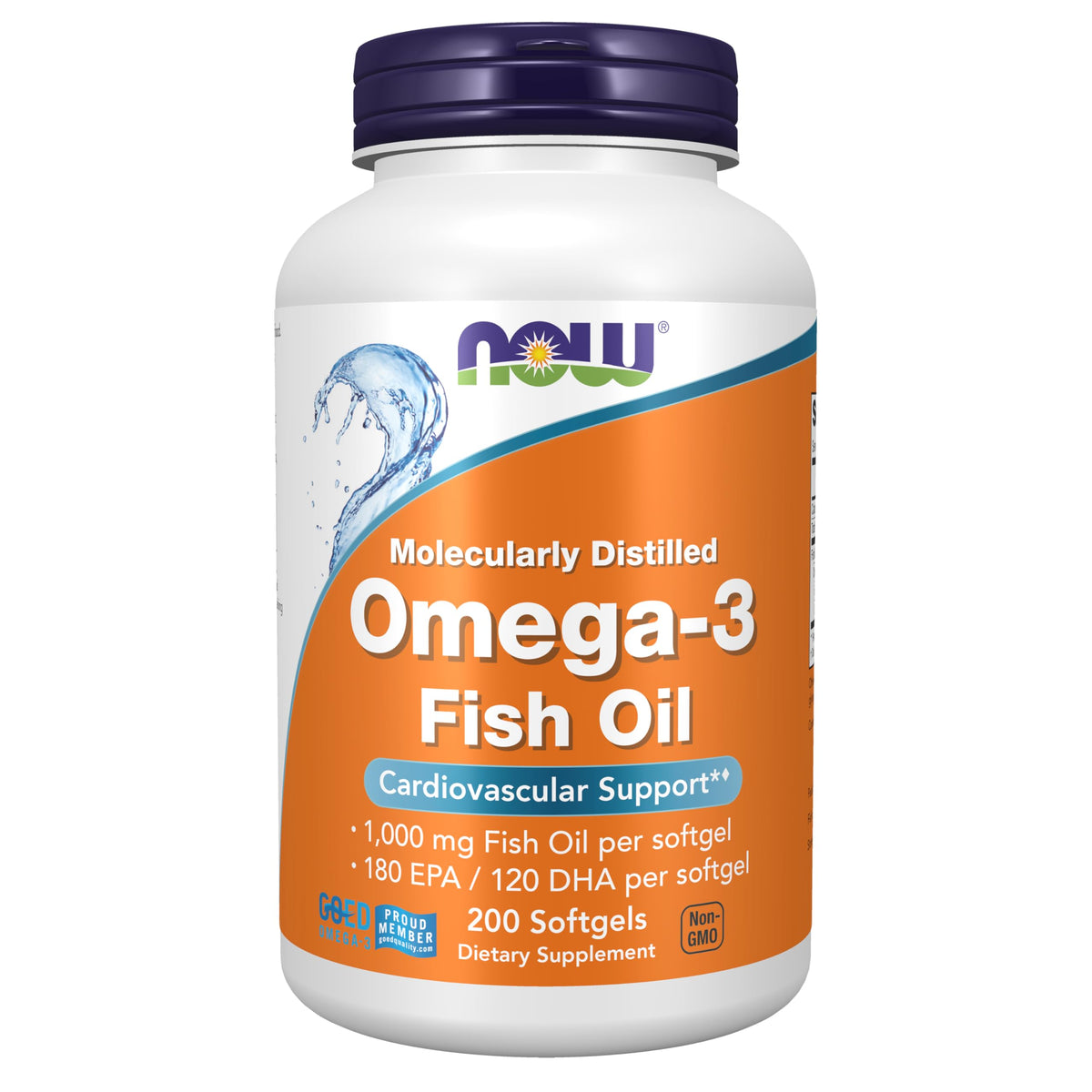 Omega-3 180 EPA / 120 DHA 200 Softgels Q945