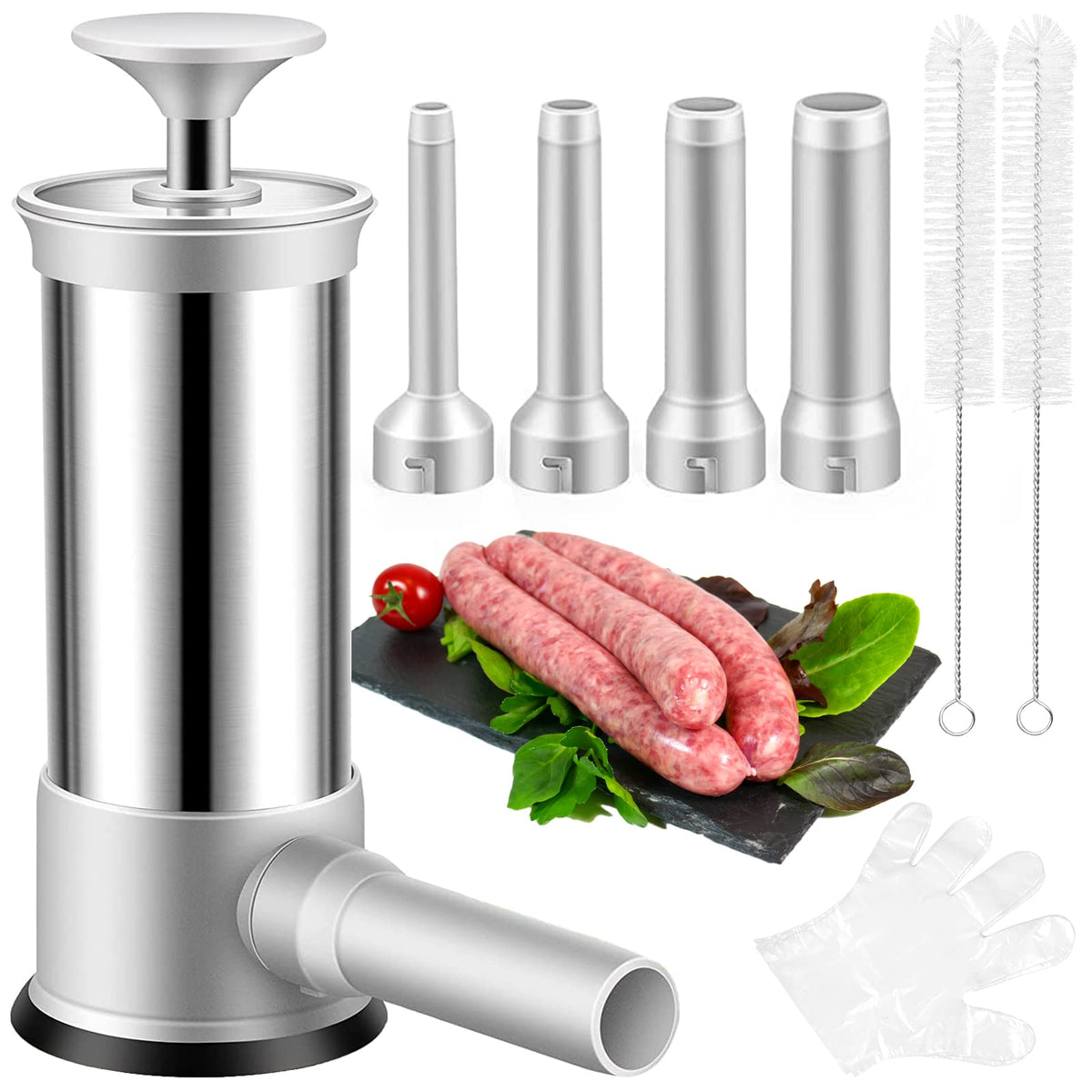 Sausage Stuffer Machine with 4 Stuffing Tubes C870
