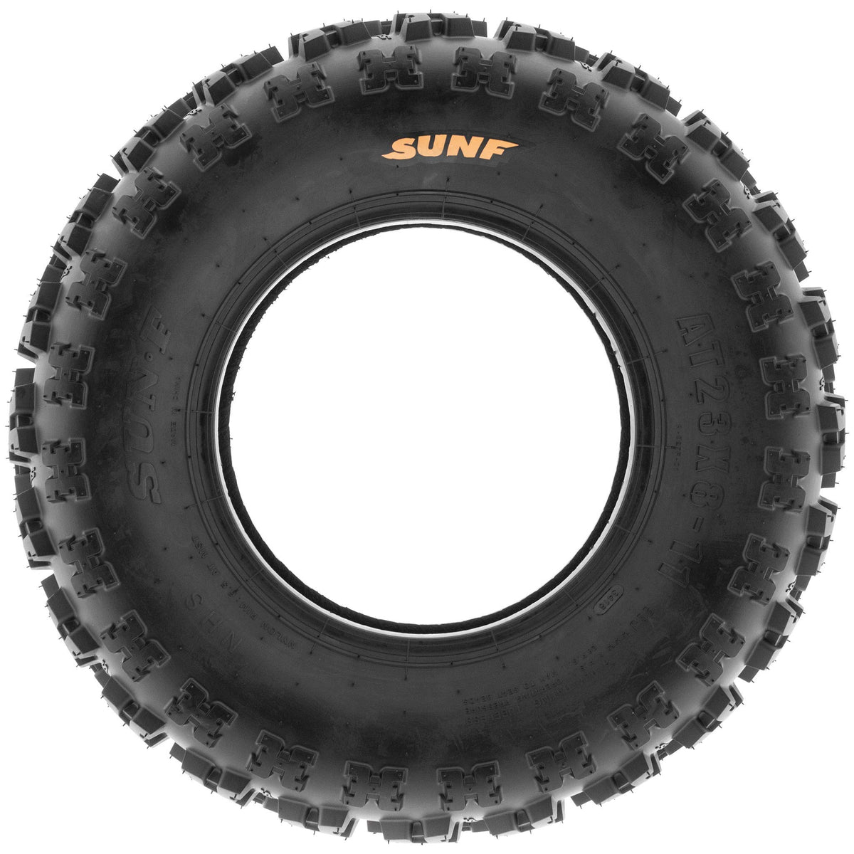 19x7-8 Front & 18x10.5-8 Rear ATV UTV Knobby Sport Tires Set of 4 S7820
