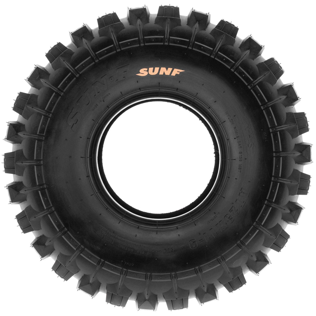 19x7-8 Front & 18x10.5-8 Rear ATV UTV Knobby Sport Tires Set of 4 S7820