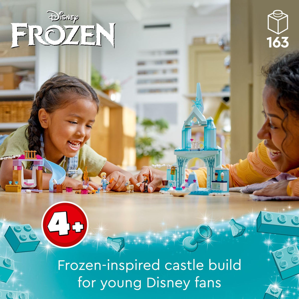 Frozen Princess Castle Building Toys Set S43159