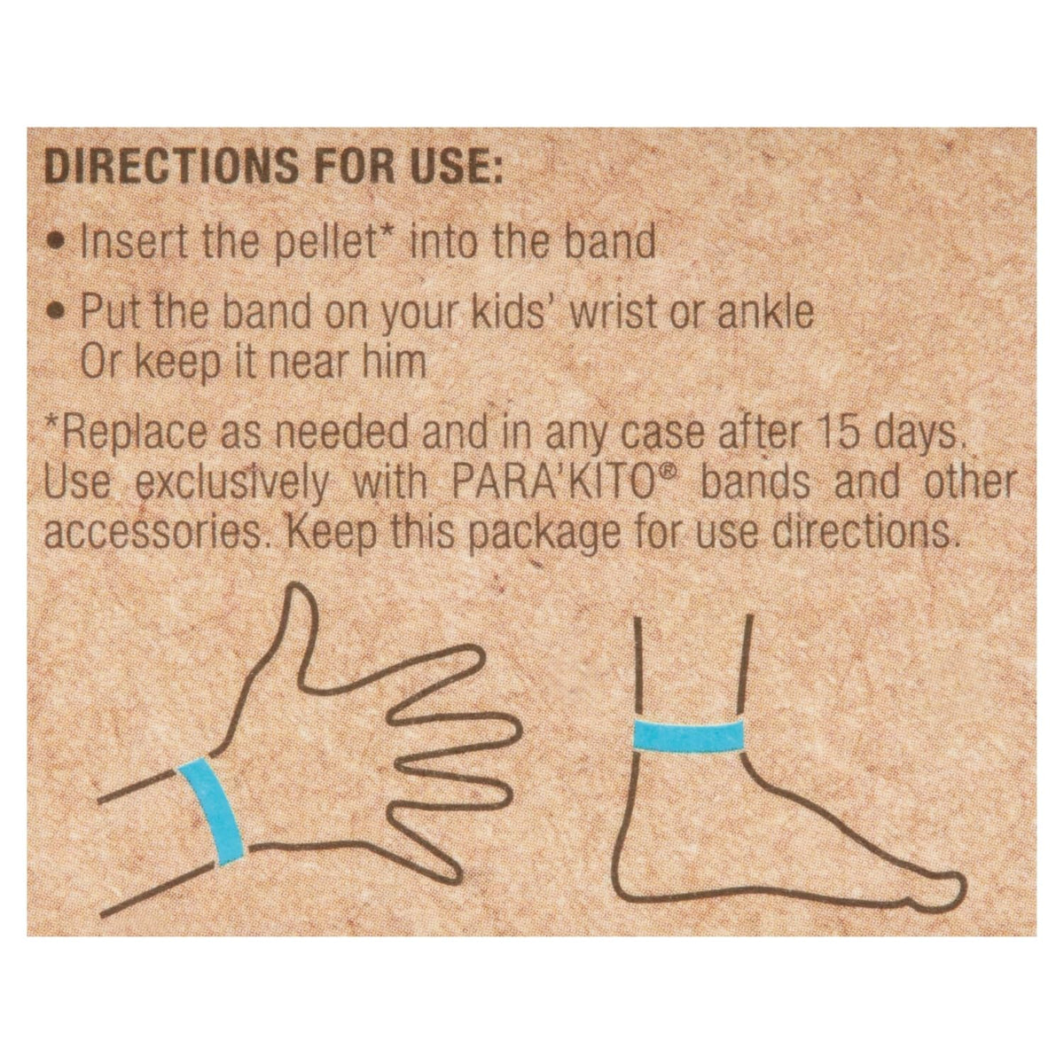 Mosquito Repellent Pack - 2 Kids Wristbands & 2 Refills O66024