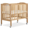 2-in-1 Portable Mini Crib with Mattress X9009