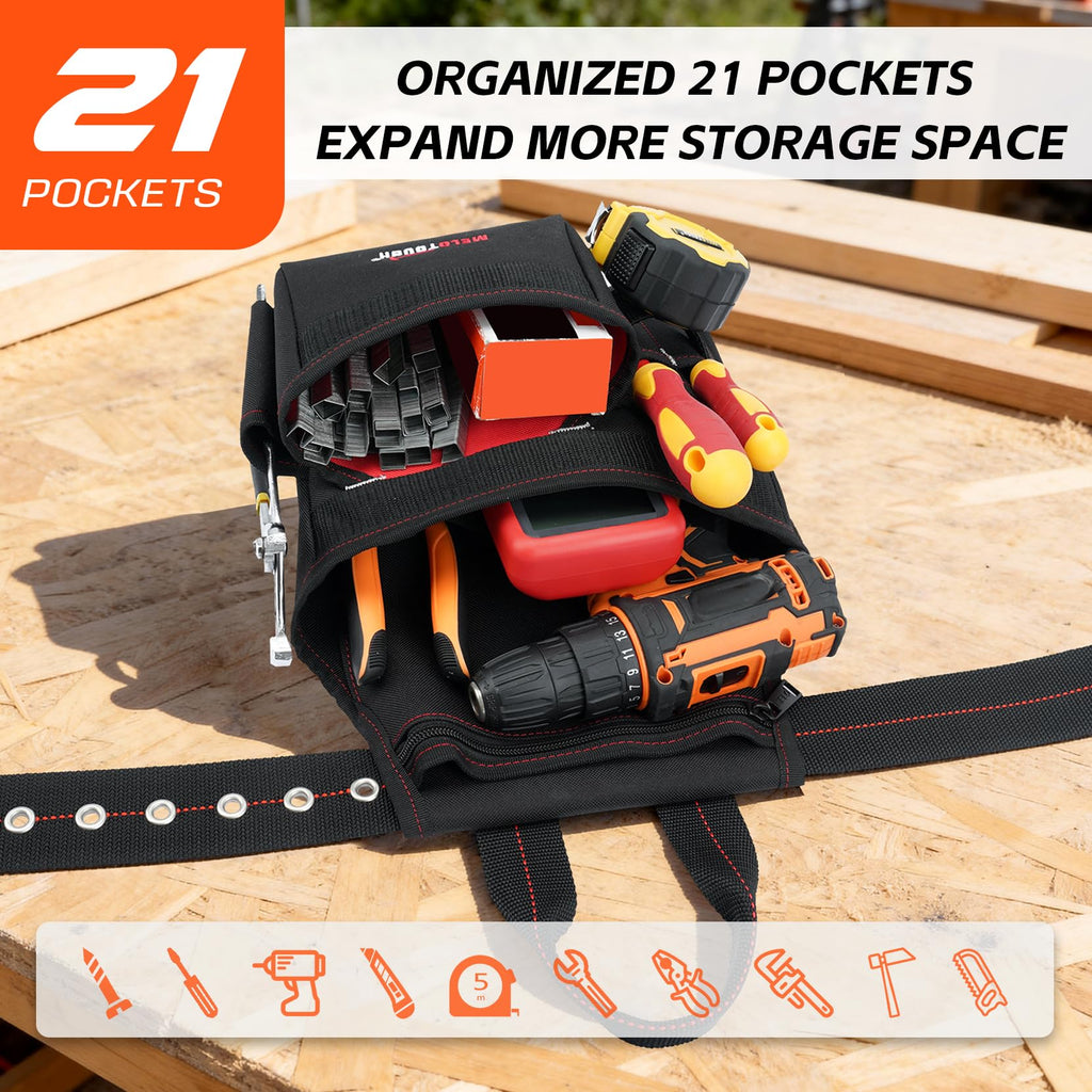 Tool Belt with Suspenders and Tool Pouch H13413