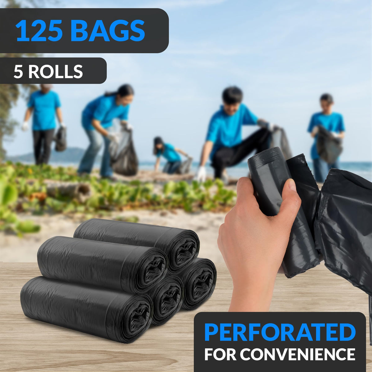 45 Gallon Heavy Duty Trash Bags M141503