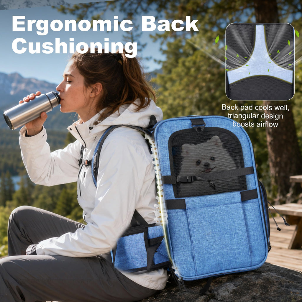 Blue Pet Carrier Backpack K93613