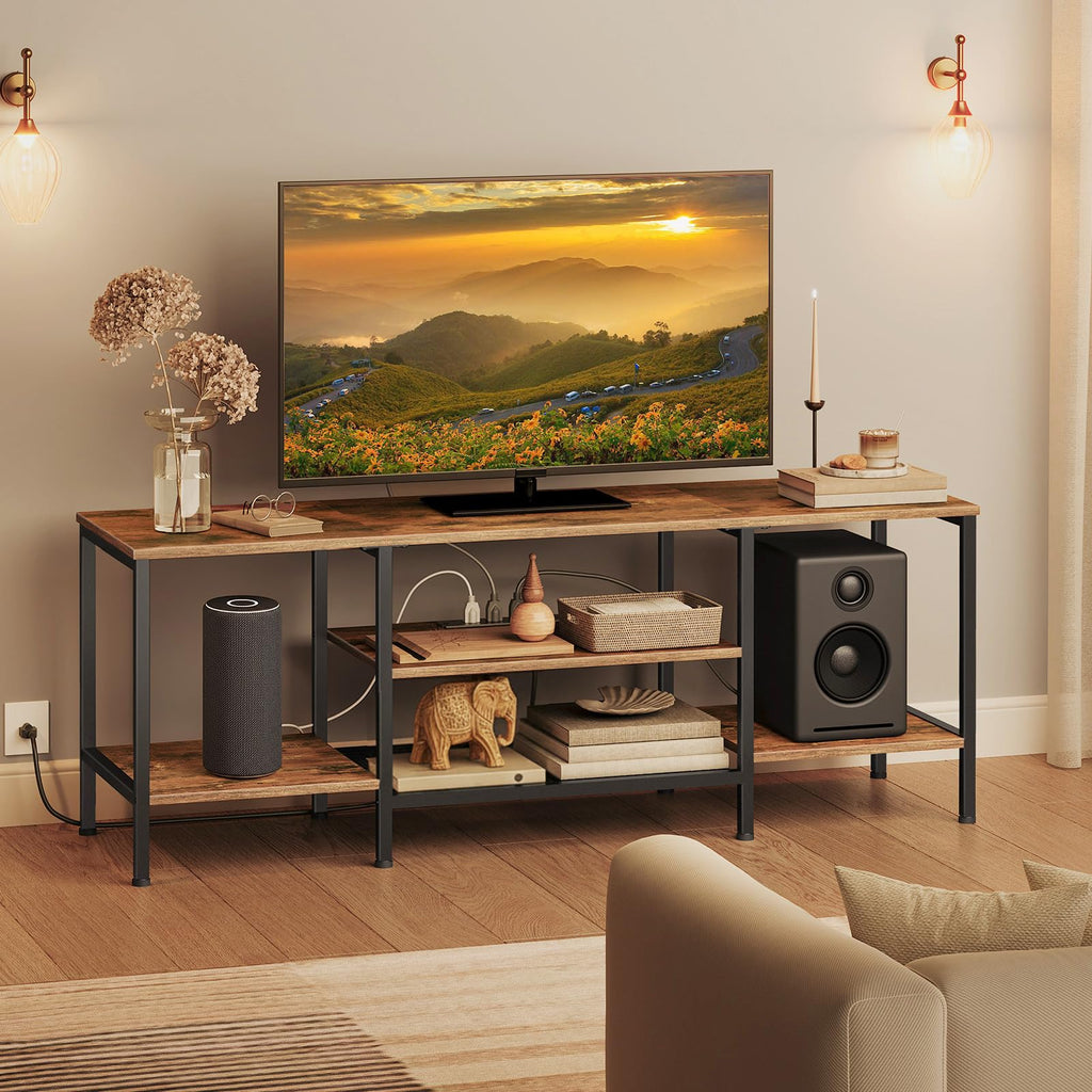 TV Stand with Power Outlets to 65 Inches M1584