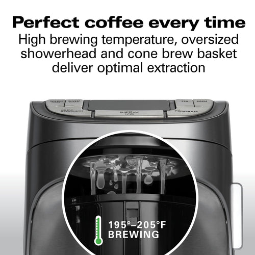 12 Cup Programmable Drip Coffee Maker U4570
