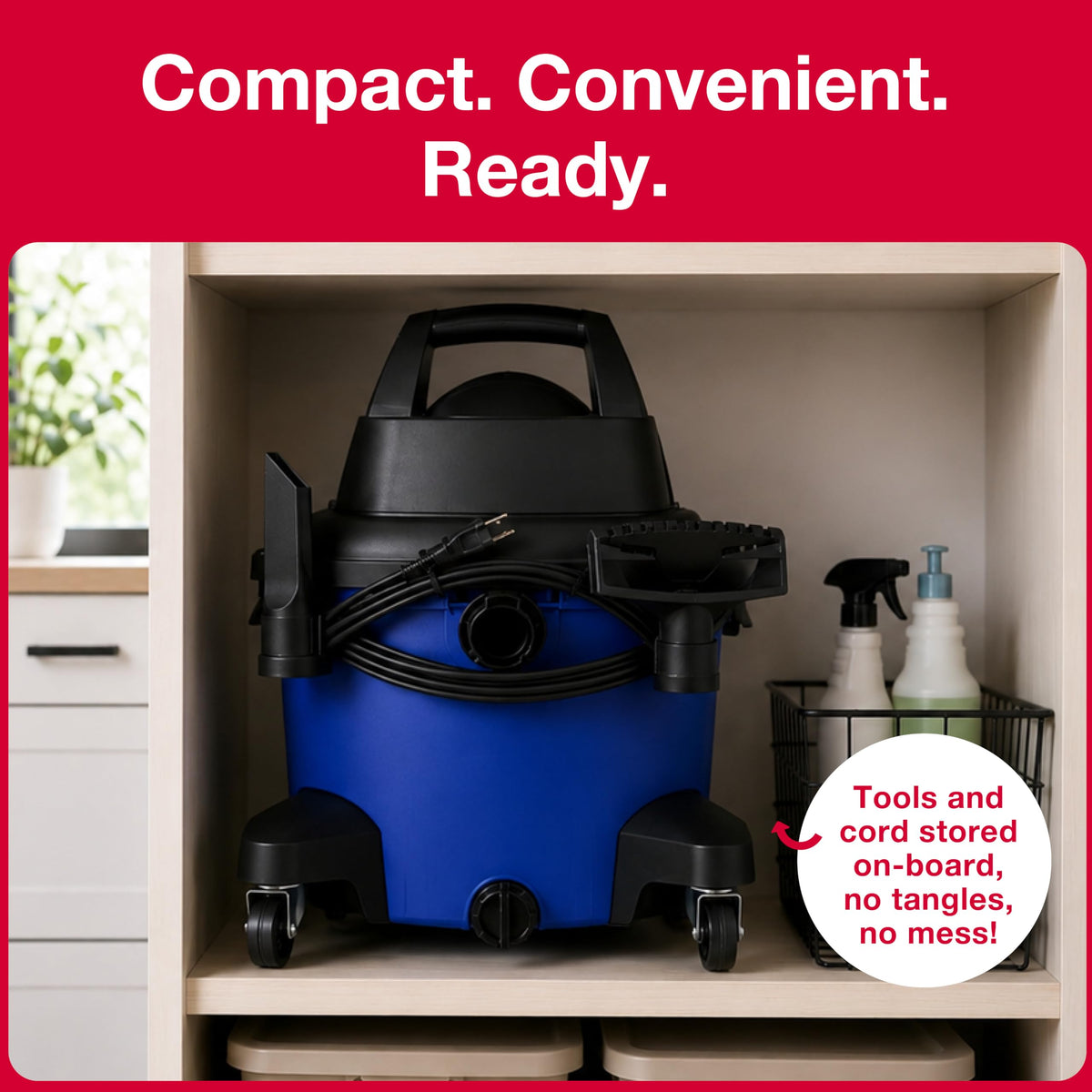 16 Gallon Wet Dry Vacuum Cleaner M7277