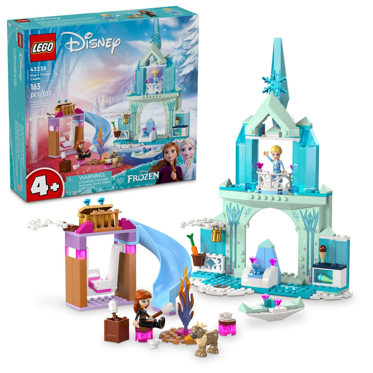 Frozen Princess Castle Building Toys Set S43159