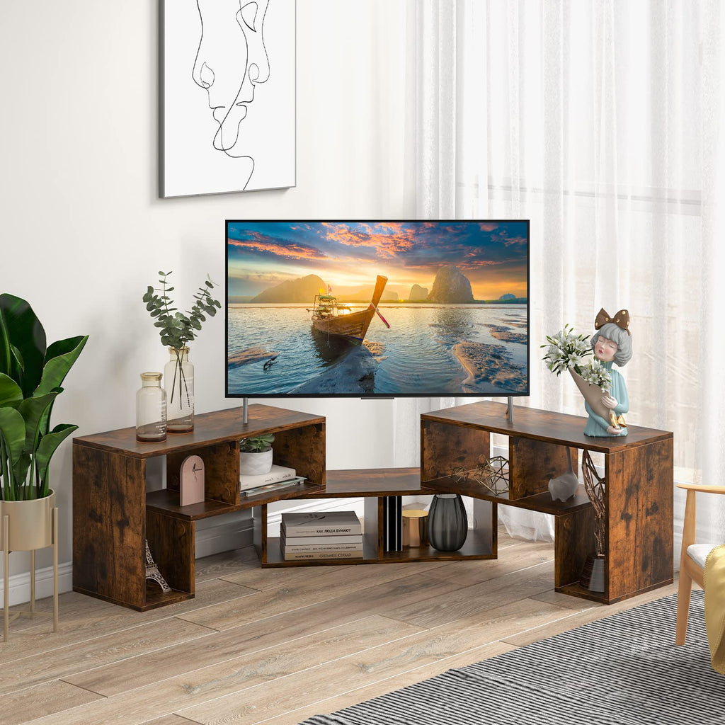 3 Piece Console TV Stand for 50-65 Inch TV O102405