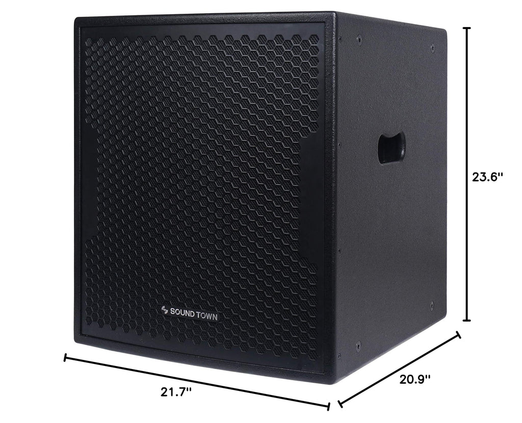 1600W 18" Powered Subwoofer with DSP F822