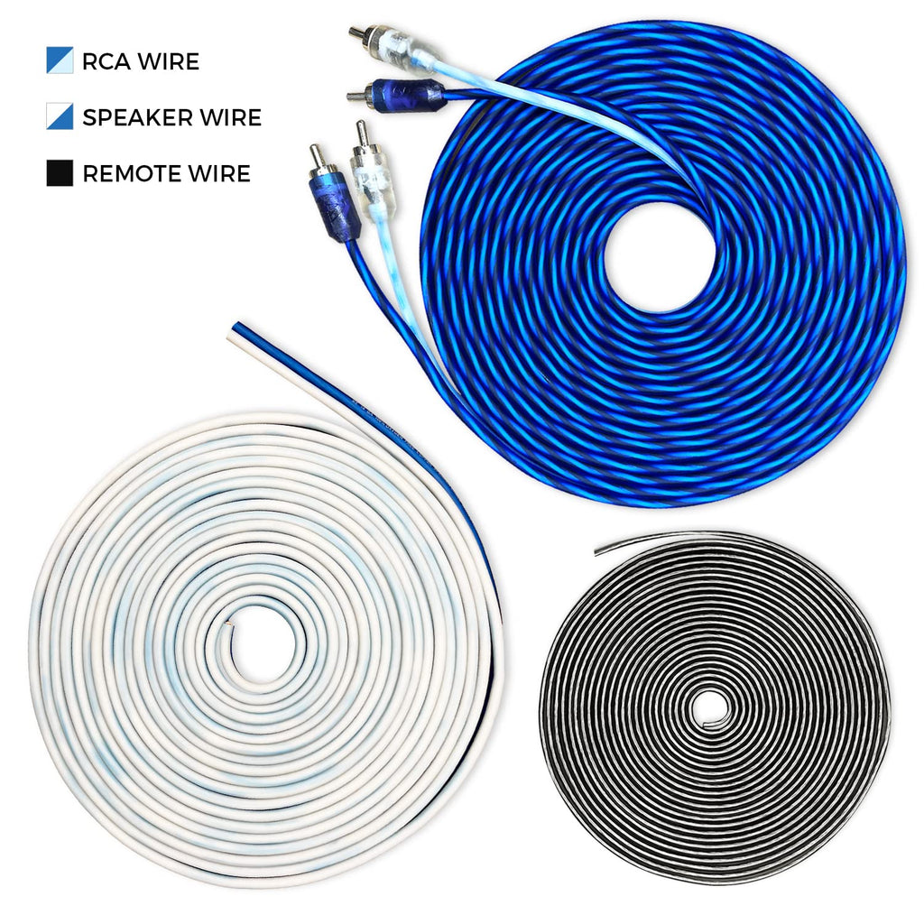 1/0 Gauge OFC Amp Wiring Install Kit P1021