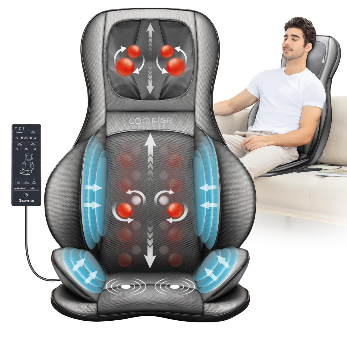 Shiatsu Neck and Back Massager with Heat R137044