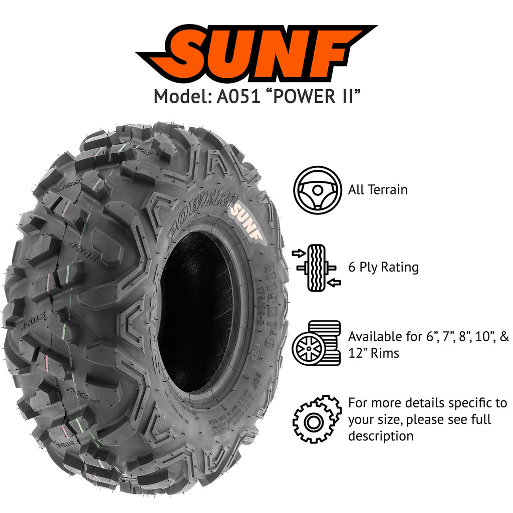 19x7-8 Tubeless 6 Ply Tire P51774