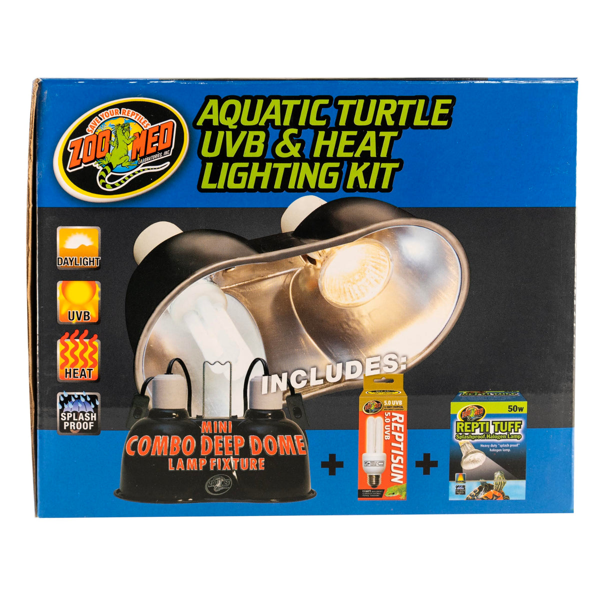 Aquatic Turtle UVB & Heat Lighting Kit Q171